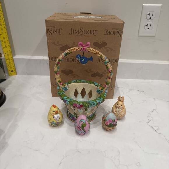 Jim Shore Annual Easter Basket